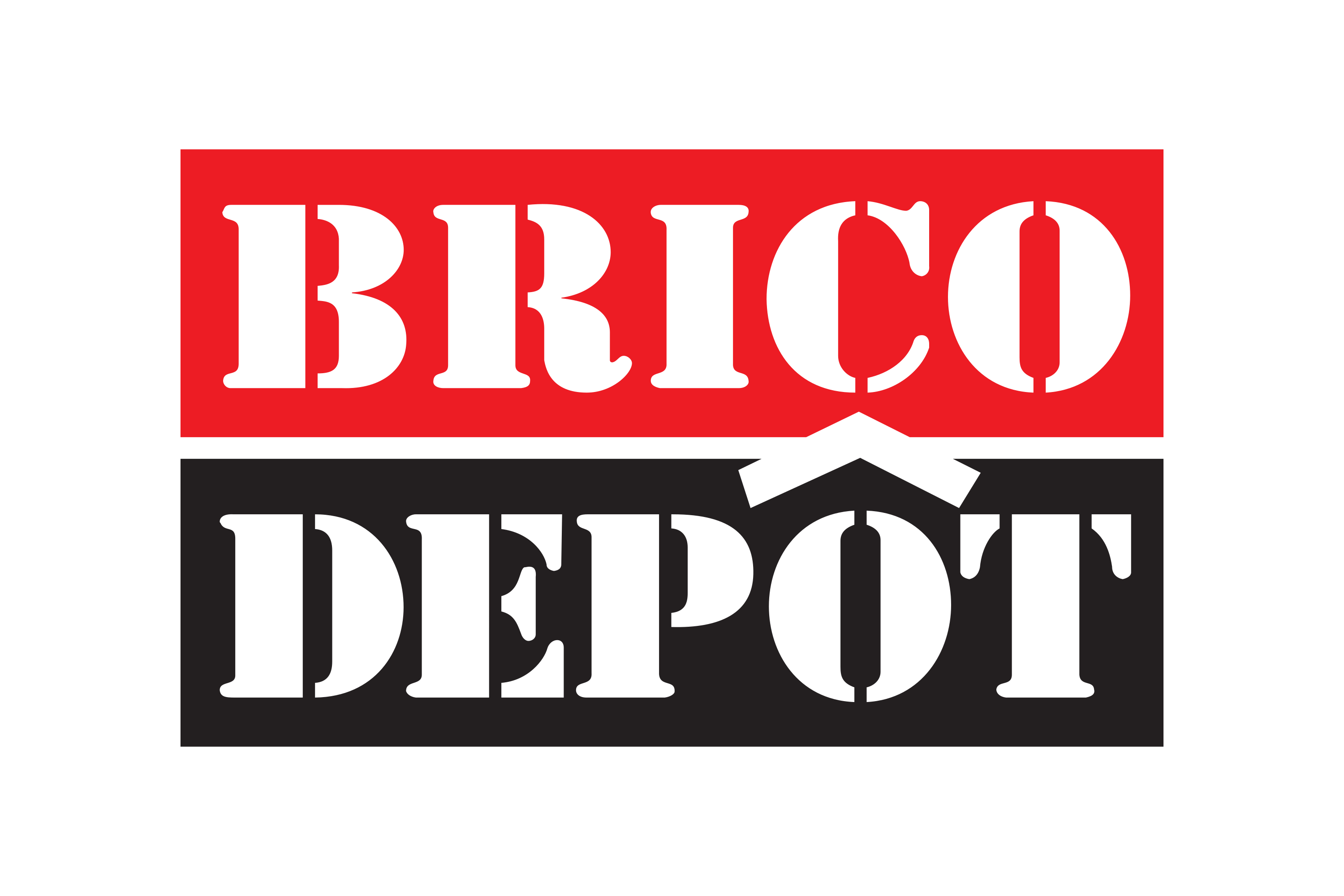 Logo Brico Dépôt - Client Rénov Route pour marquage au sol et travaux de signalisation