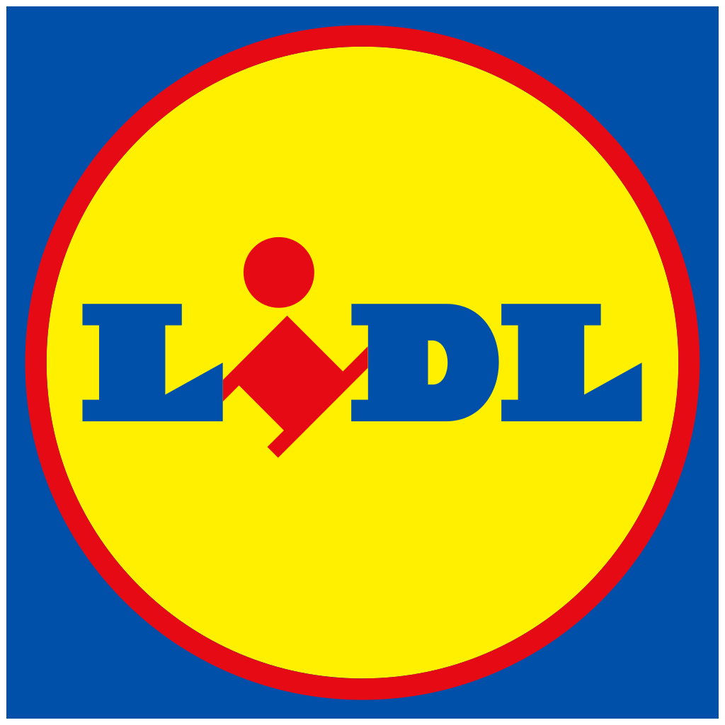 Logo Lidl - Client Rénov Route pour marquage au sol et travaux de signalisation